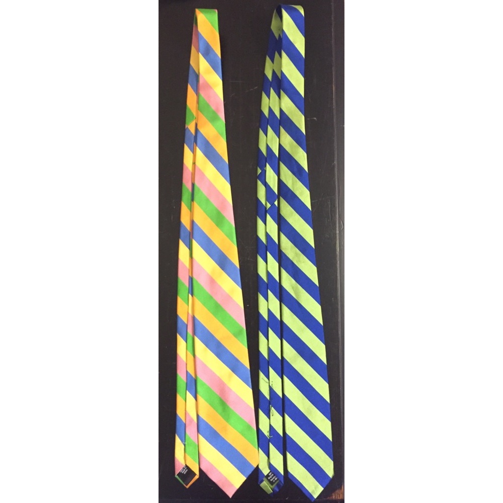 TWO Striped Ties!